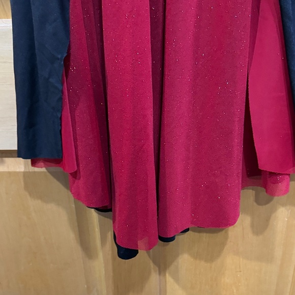 A wish come true Black and Red Women's dance Skirt - Picture 6 of 11